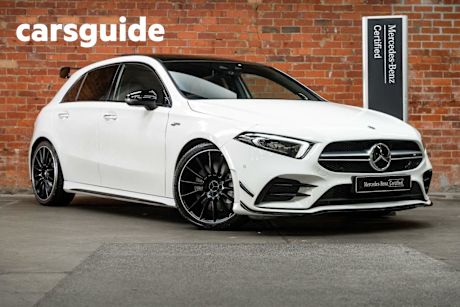 White 2020 Mercedes-Benz A35 Hatchback 4Matic