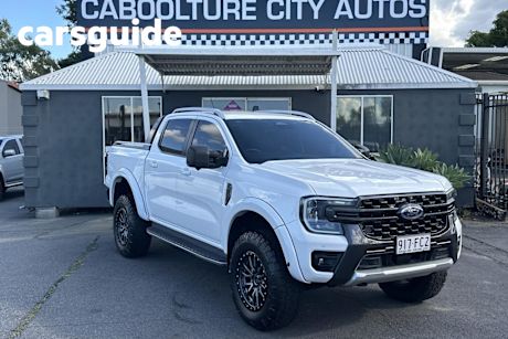 White 2022 Ford Ranger Double Cab Pick Up Wildtrak 3.0 (4X4)