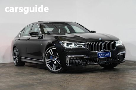 Black 2019 BMW 740I Sedan M Sport