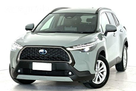 Green 2023 Toyota Corolla Cross Wagon GXL 2WD Hybrid