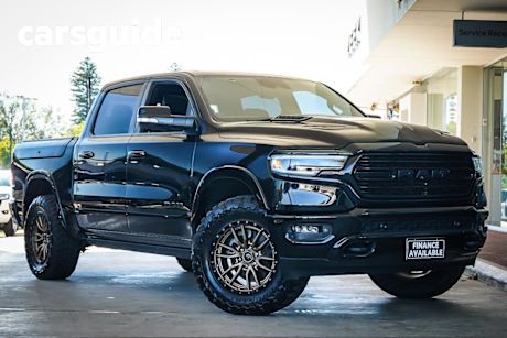 Black 2020 Ram 1500 Ute Tray Limited Crew Cab SWB RamBox