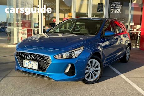 Blue 2017 Hyundai I30 Hatchback Active