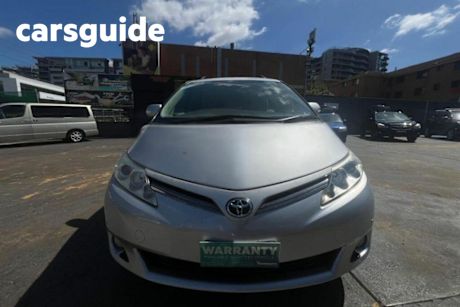 Silver 2010 Toyota Tarago Wagon GLX V6 GSR50R MY09