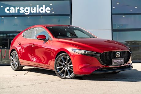 Red 2019 Mazda 3 Hatchback G20 Evolve