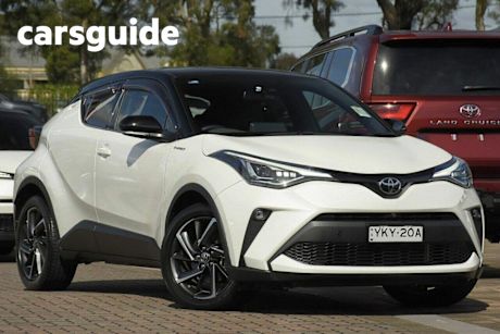 White 2021 Toyota C-HR Wagon Koba (awd)