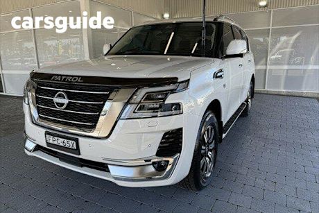 White 2023 Nissan Patrol Wagon TI-L (4X4)