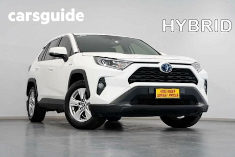 White 2020 Toyota RAV4 Wagon GX 2WD Hybrid