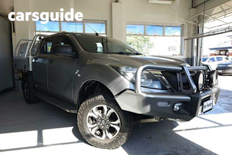 Silver 2016 Mazda BT-50 Dual Cab Utility XT (4X4)