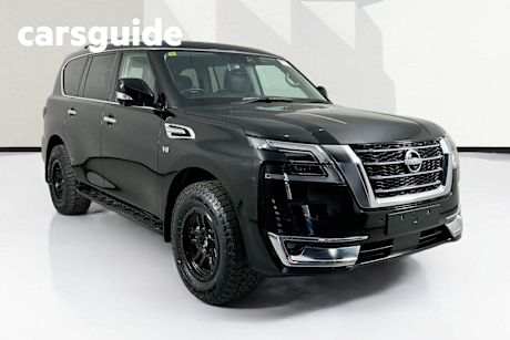 Black 2023 Nissan Patrol Wagon TI-L (4X4)