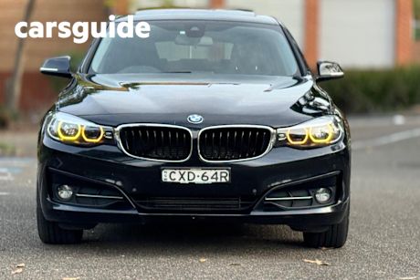Black 2017 BMW 320D Sedan Luxury Line
