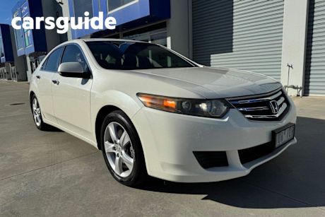 White 2010 Honda Accord Euro Sedan Euro