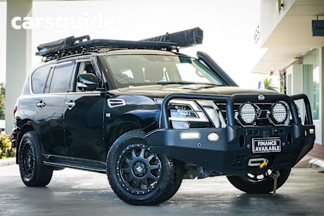 Black 2019 Nissan Patrol Wagon TI-L (4X4)