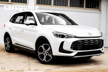 White 2025 MG ZS Hybrid+ Wagon Excite