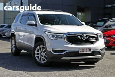 White 2019 Holden Acadia Wagon LT (2WD)