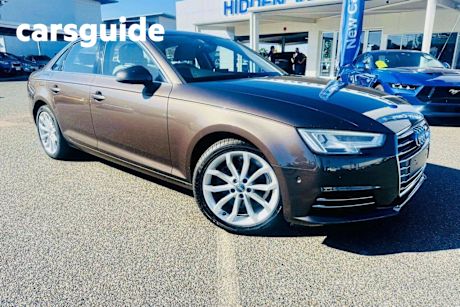 Brown 2017 Audi A4 Sedan 1.4 Tfsi S Tronic Sport