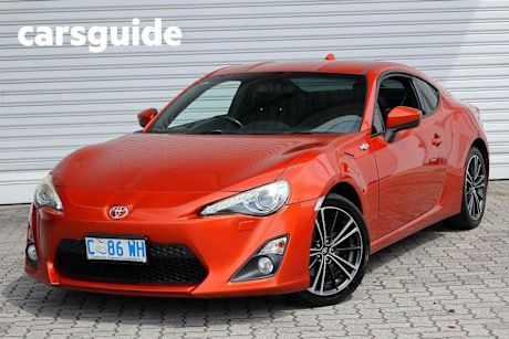 Orange 2012 Toyota 86 Coupe GTS