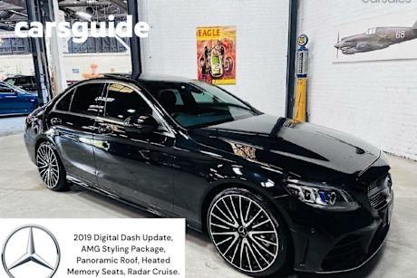 Black 2019 Mercedes-Benz C-CLASS Sedan C200 9G-Tronic