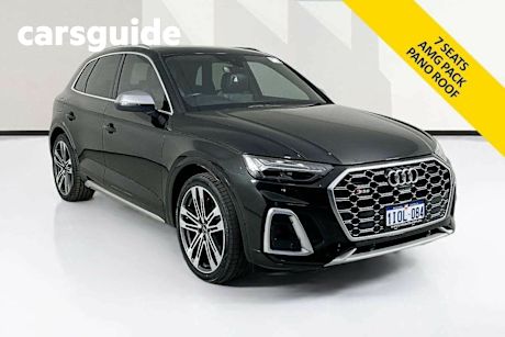 Black 2022 Audi SQ5 Wagon 3.0 TDI Quattro Mhev