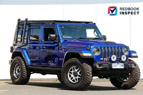 Blue 2019 Jeep Wrangler Unlimited Hardtop Rubicon (4X4)