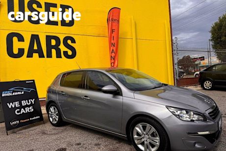 Grey 2015 Peugeot 308 Hatch ACTIVE T9