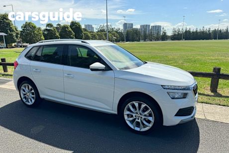White 2022 Skoda Kamiq Wagon Style 85TSI