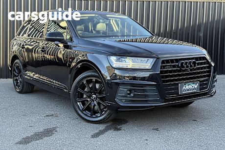 Black 2015 Audi Q7 Wagon 3.0 TDI Quattro