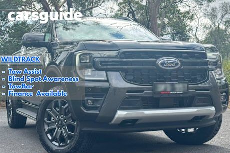 Black 2024 Ford Ranger Double Cab Pick Up Wildtrak 2.0 (4X4)