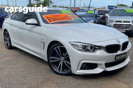White 2016 BMW 430I Coupe Gran Coupe Sport Line