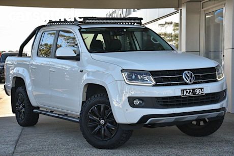 White 2016 Volkswagen Amarok Dual Cab Utility TDI420 Atacama (4X4)