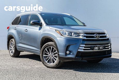Blue 2018 Toyota Kluger Wagon GXL (4X2)