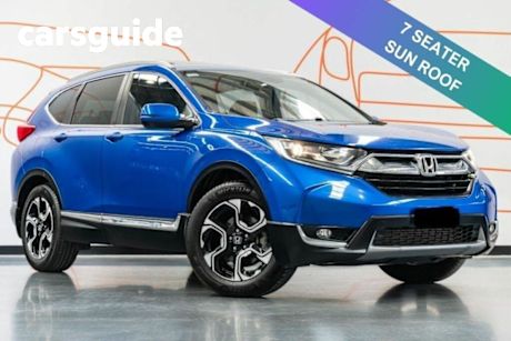 Blue 2017 Honda CR-V Wagon VTI-L7 (2WD)