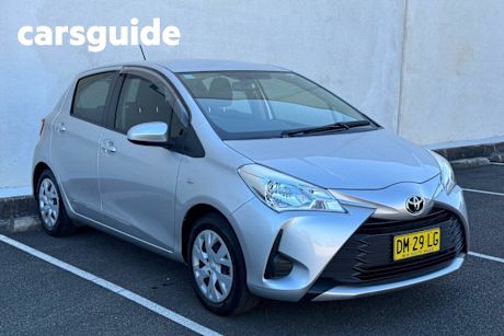 Silver 2017 Toyota Yaris Hatch ASCENT NCP130R MY17