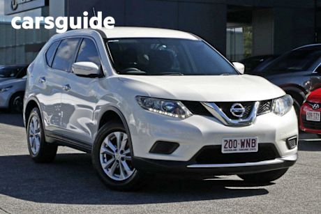 White 2016 Nissan X-Trail Wagon ST (4X4)
