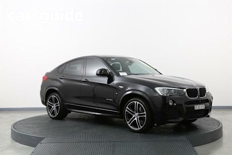 Black 2016 BMW X4 Coupe Xdrive 20D