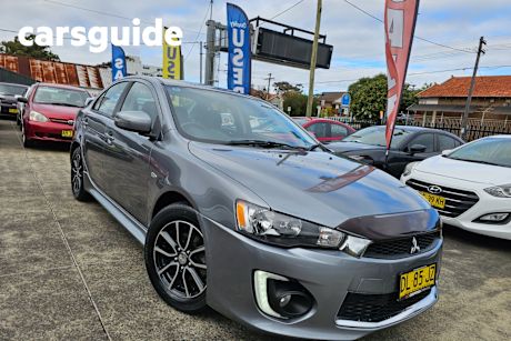 Grey 2017 Mitsubishi Lancer Sedan ES Sport