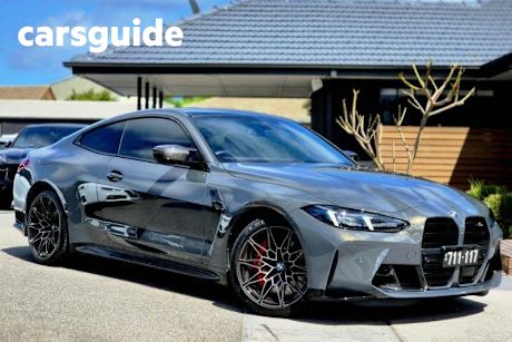 Grey 2024 BMW M4 Coupe Competition M Xdrive