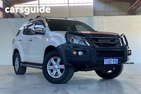 White 2015 Isuzu MU-X Wagon LS-T (4X4)