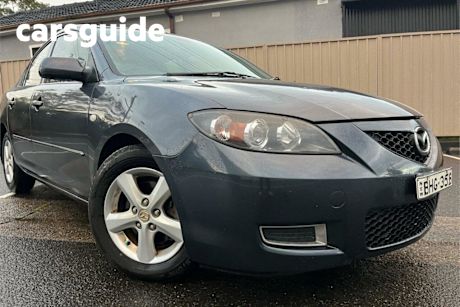 Grey 2008 Mazda 3 Sedan NEO