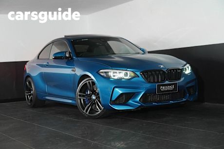 Blue 2020 BMW M2 Coupe Competition Pure
