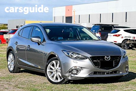 Silver 2014 Mazda 3 Hatchback SP25 GT