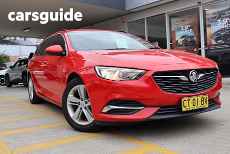 Red 2019 Holden Commodore Sportswagon RS (5YR)
