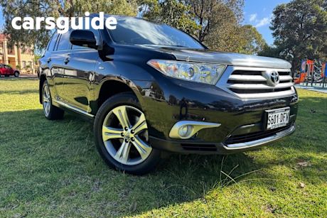 Black 2012 Toyota Kluger Wagon KX-S (fwd)