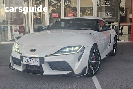 White 2019 Toyota Supra Coupe GTS