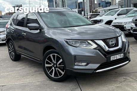 Grey 2017 Nissan X-Trail Wagon TI (4WD)