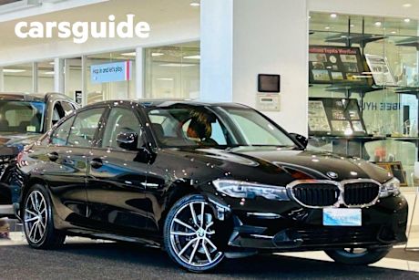 Black 2022 BMW 320I Sedan Sport