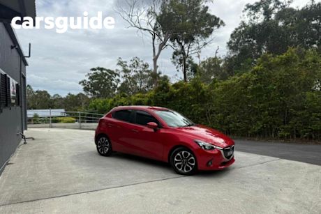 Red 2016 Mazda 2 Hatchback Genki