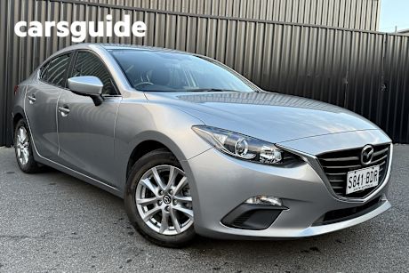 Silver 2014 Mazda 3 Sedan Maxx