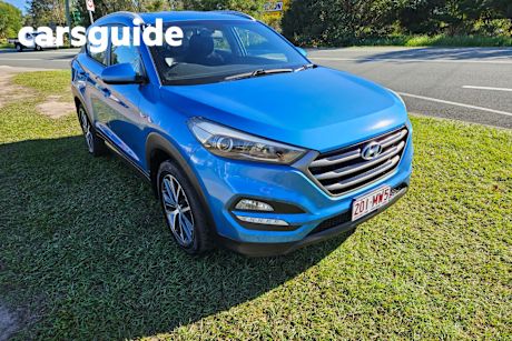 Blue 2015 Hyundai Tucson Wagon Active X (fwd)