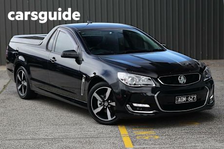 Black 2017 Holden UTE Utility SV6