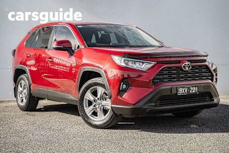 Red 2022 Toyota RAV4 Wagon GX (2WD)